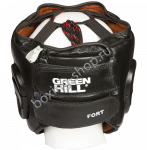 Боксерский шлем с бампером Green Hill Fort HGF-9410 черный 2